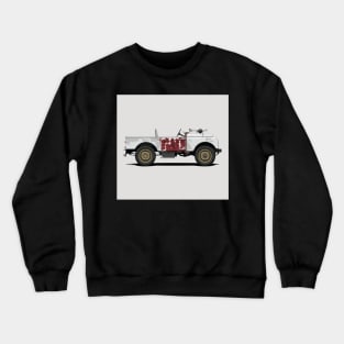 Vintage Offroad Vehicle 80 Crewneck Sweatshirt